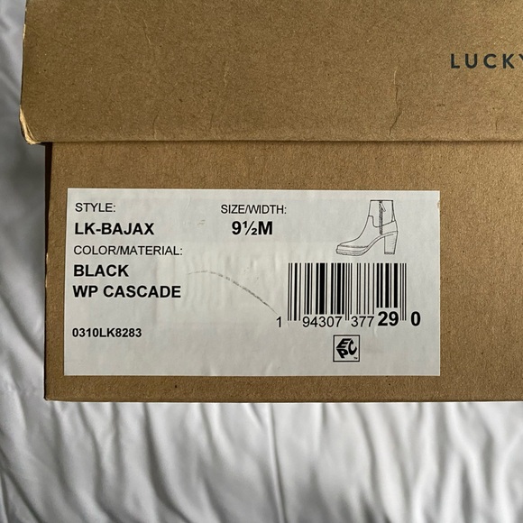 Lucky Brand Lug Sole High Heel Boot - Picture 10 of 11